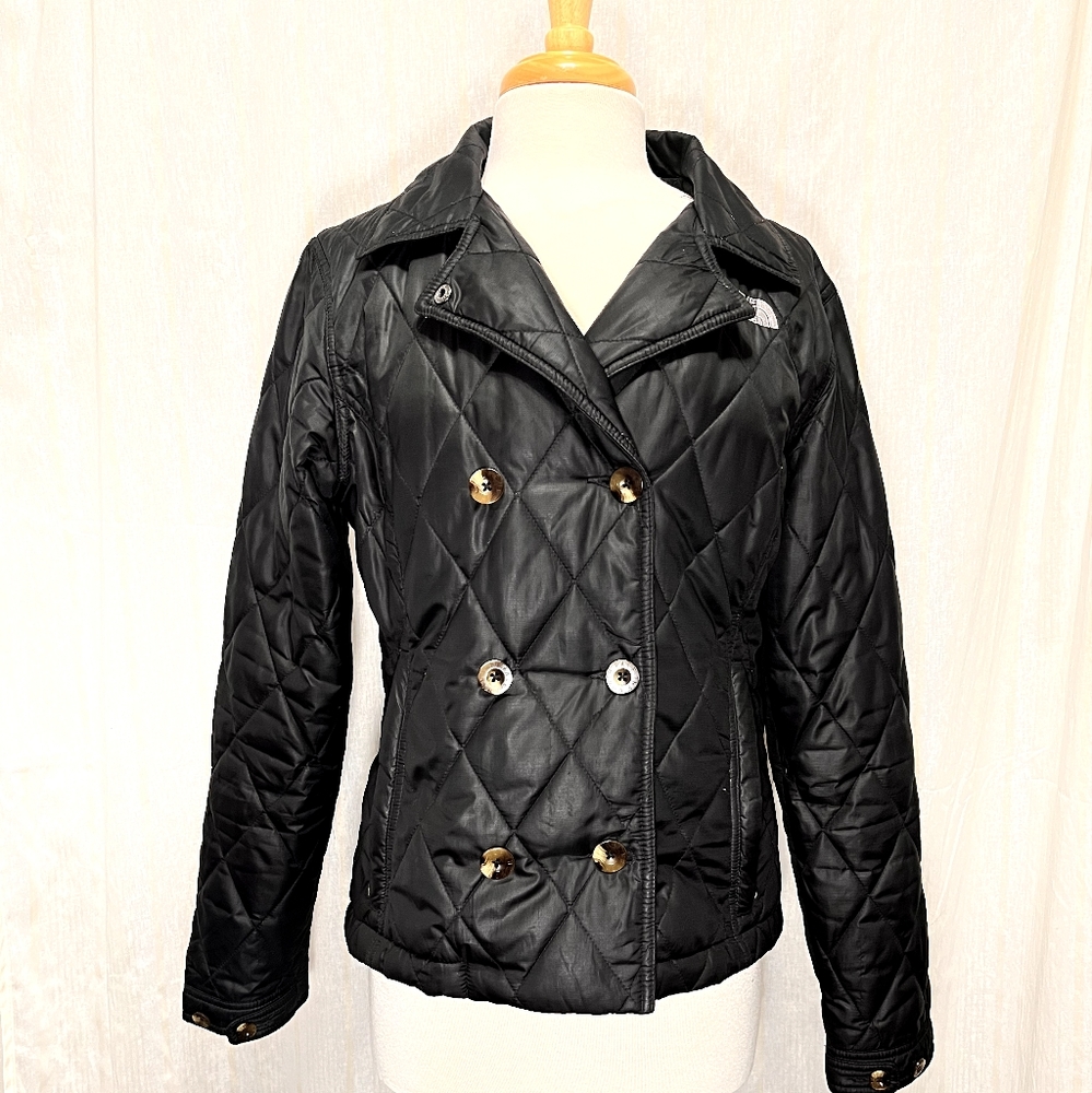 North Face black coat